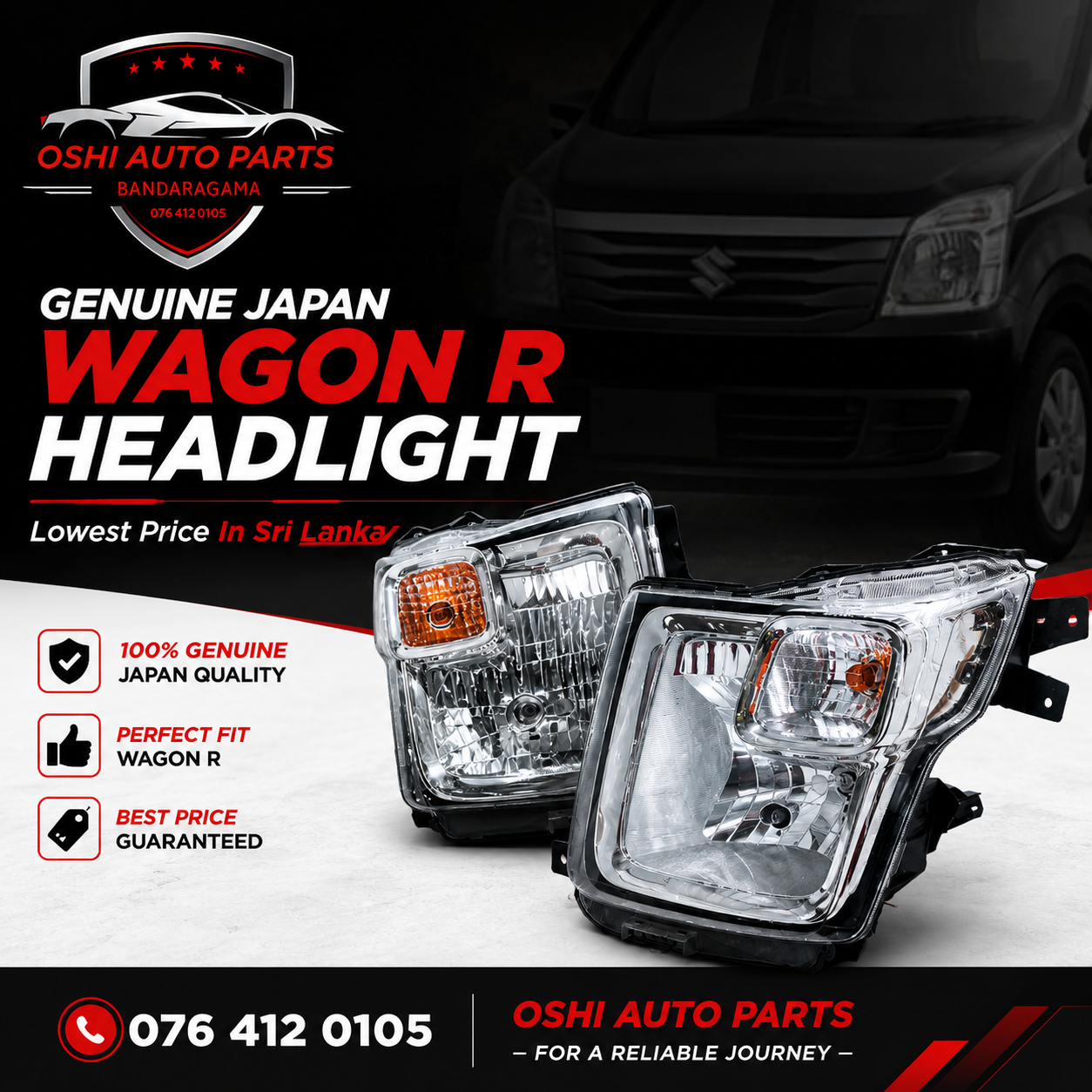 WAGON R 55 S FX HEADLIGHT